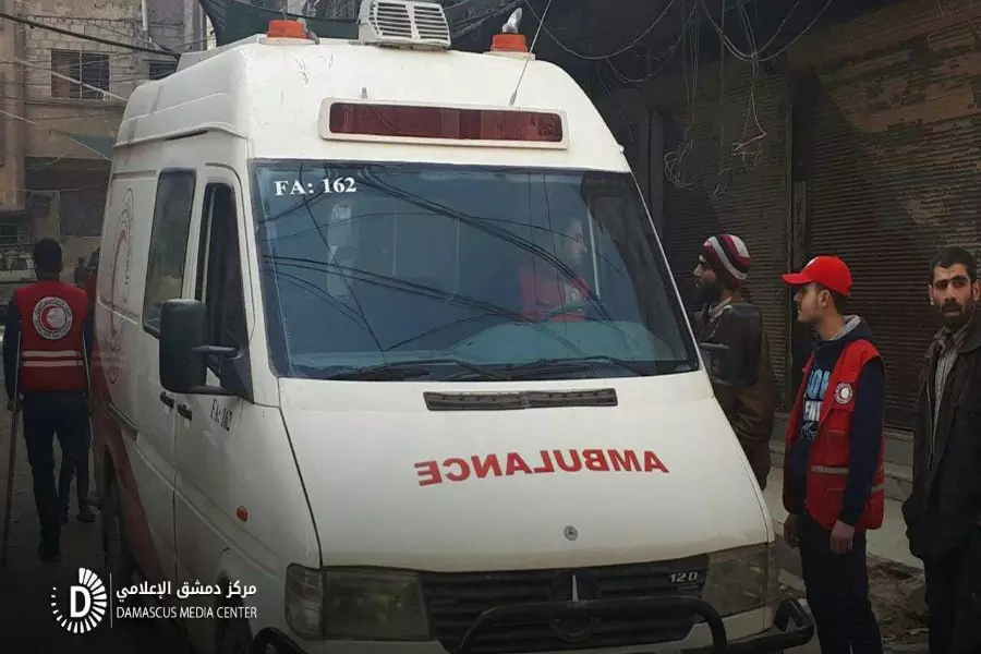 بدء خروج 25 حالة مرضية من الغوطة الشرقية لتلقي العلاج وفق اتفاق بين جيش الإسلام وروسيا برعاية أممية