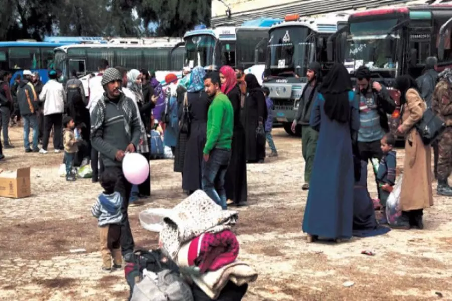 منسقو الاستجابة: 47450 مهجراً وصلوا للشمال السوري خلال شهر أذار المنصرم