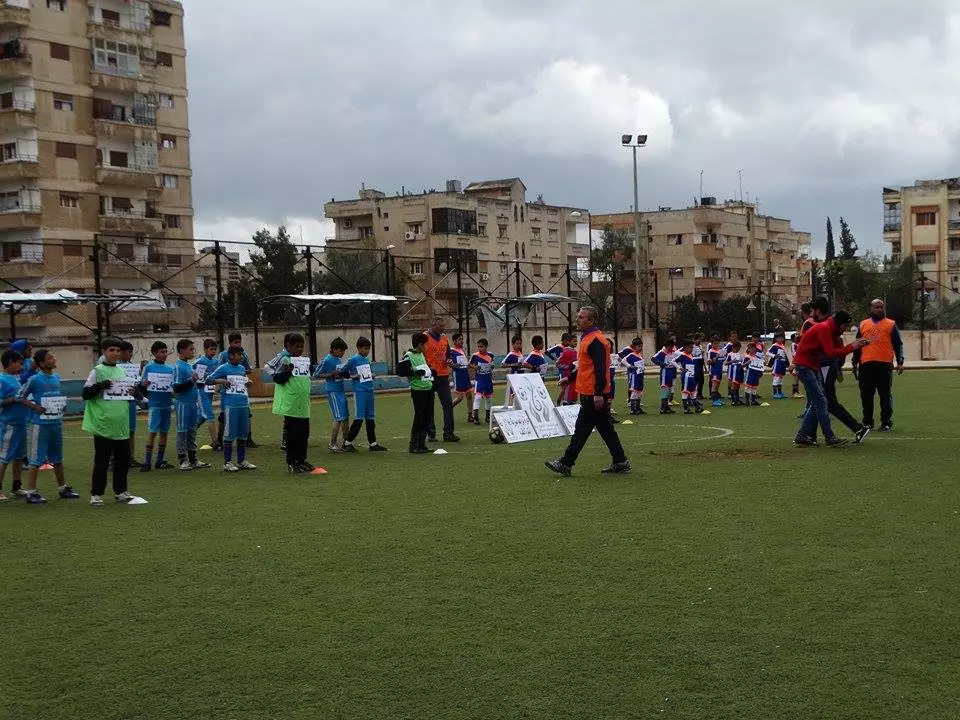 بطولة براعم سوريا بكرة القدم احتفالا بالذكرى الخامسة للثورة