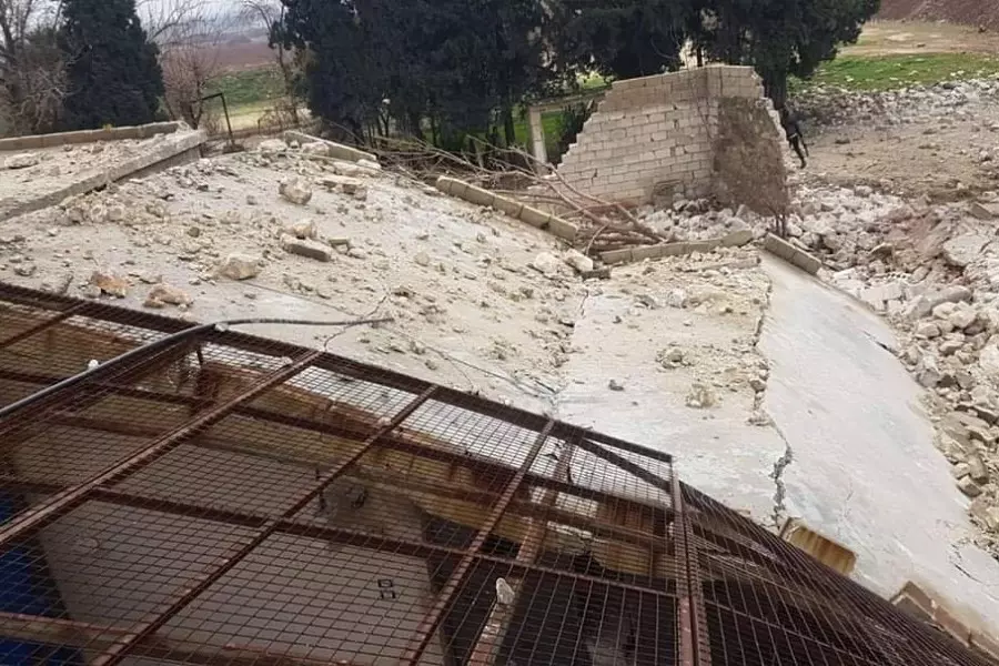 انفجار يُدمر سجن "المعصرة" شمالي حلب .. قصف جوي للتحالف أم تفجير مقصود؟؟