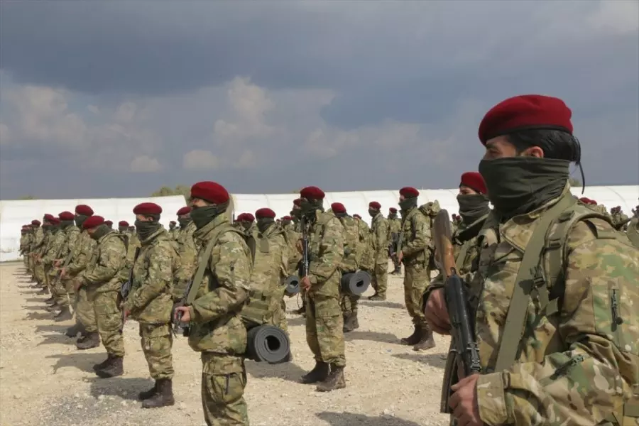 "صقور الأكراد" كتيبة تستعد للقتال ضمن عملية "غصن الزيتون"