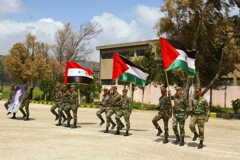 تقرير حقوقي: الشارع الفلسطيني بسوريا يرفض مشاركة "جيش التحرير" في الحرب