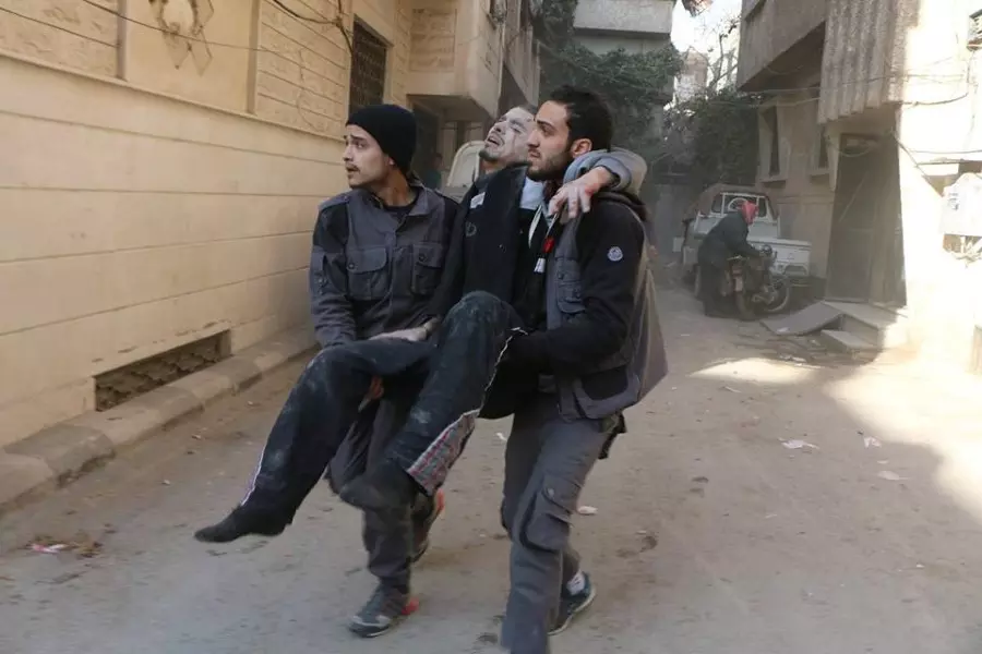 مجازر ترتكب..جبناء الأسد يواصلون إستهداف المدنيين في الغوطة الشرقية