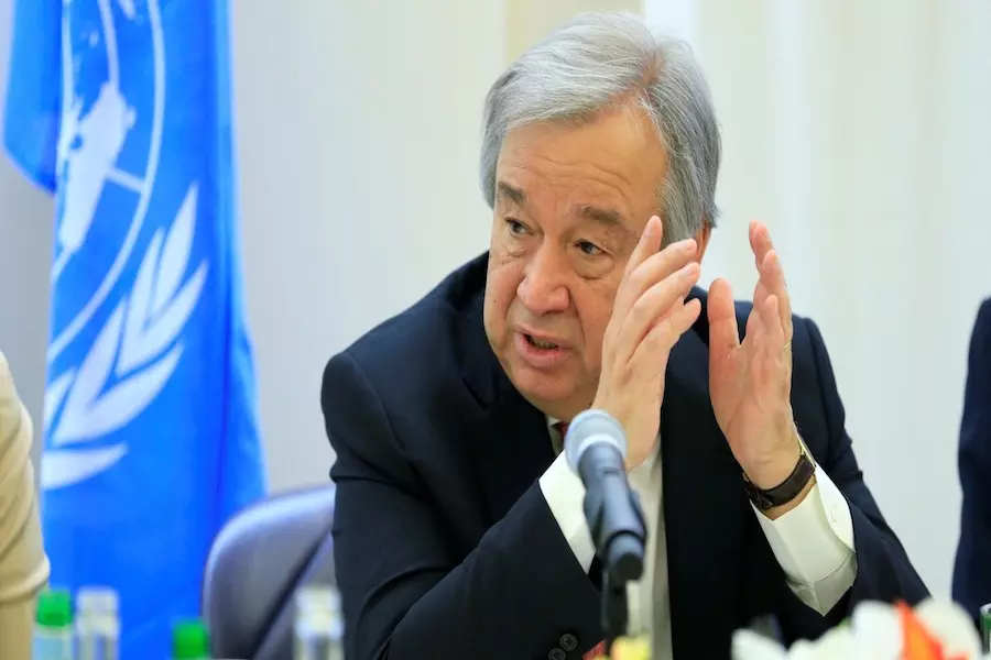 أمين عام الأمم المتحدة يؤكد أن الحل السياسي في سوريا يفضي لنهاية تنظيم الدولة
