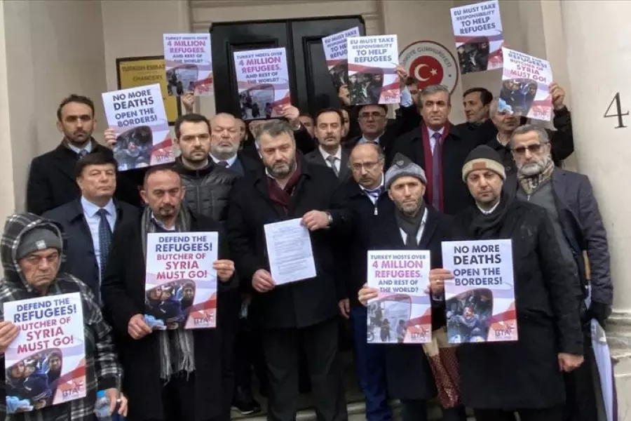 منظمات مجتمع مدني تركية تطالب بريطانيا وبلدان الاتحاد الأوروبي باستقبال طالبي اللجوء