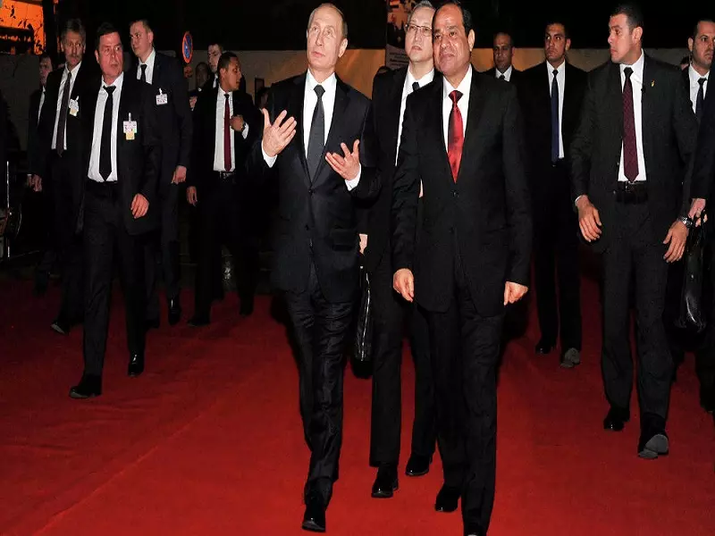 بوتين و السيسي : تشكيل جبهة واسعة لمحاربة الإرهاب تضم سوريا