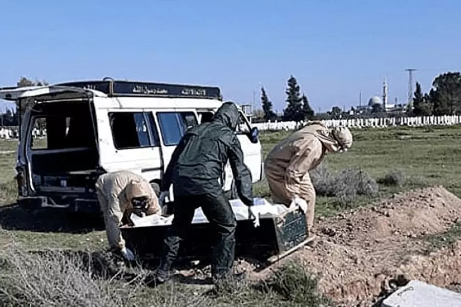 متحدثاً عن انخفاض المعدل .. مكتب دفن الموتى: الذروة وصلت لـ 150 وفاة يومياً بدمشق