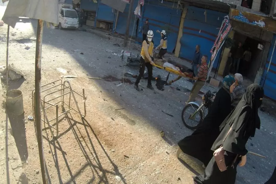 الخوذ البيضاء: النظام وروسيا يرتكبان مجزرة في أريحا جنوبي إدلب