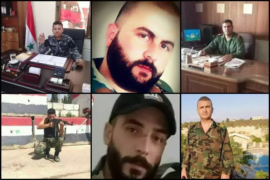 بينهم مقدم ورائد ... "شام" ترصد مصرع عدة ضباط وعناصر للنظام بمناطق متفرقة