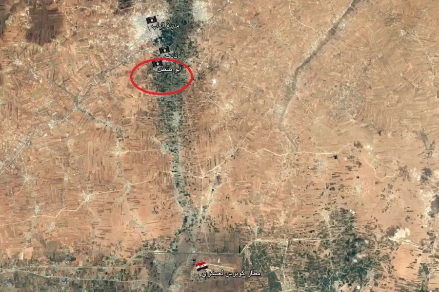 مجزرة في قرية أبو طلطل جنوب الباب جراء قصف مدفعي من قبل قوات الأسد