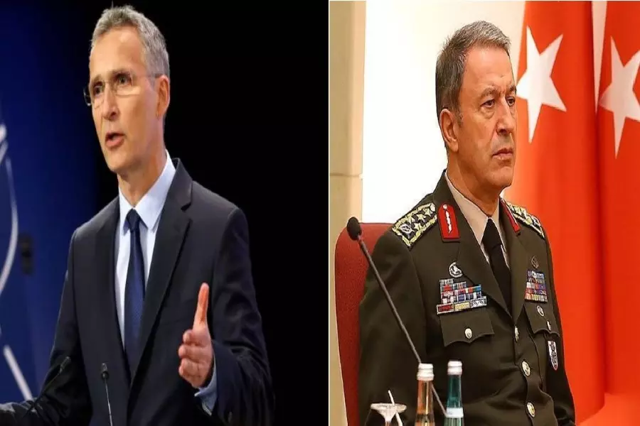 أكار وستولتنبرغ يبحثان تطورات الأوضاع في سوريا وليبيا