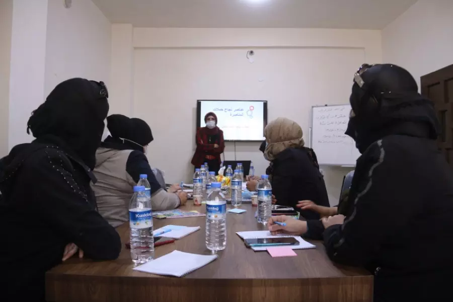 هيئة المرأة السورية تنظم تدريب حشد ومناصرة للناجيات من سجون الأسد