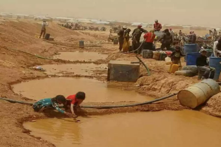 الائتلاف الوطني يدعوا للضغط على نظام الأسد لفك حصار مخيم الركبان