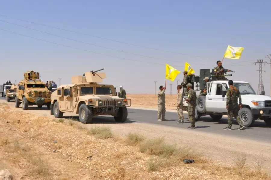 بإسناد من طيران التحالف .. " ب ي د" تنفذ عملية دهم واعتقال بريف ديرالزور