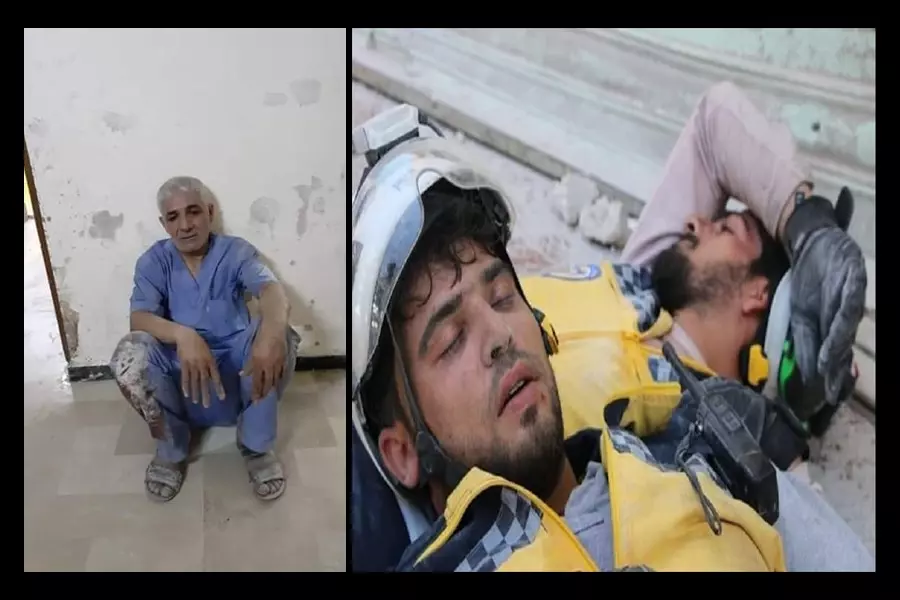 صورتان بعد مجزرة أريحا تُجسدان الإنسانية في أسمى معانيها