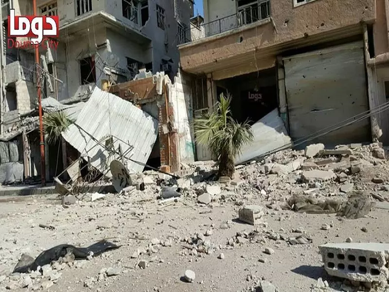 6 شهداء و20 جريحا بقصف بالصواريخ العنقودية على دوما