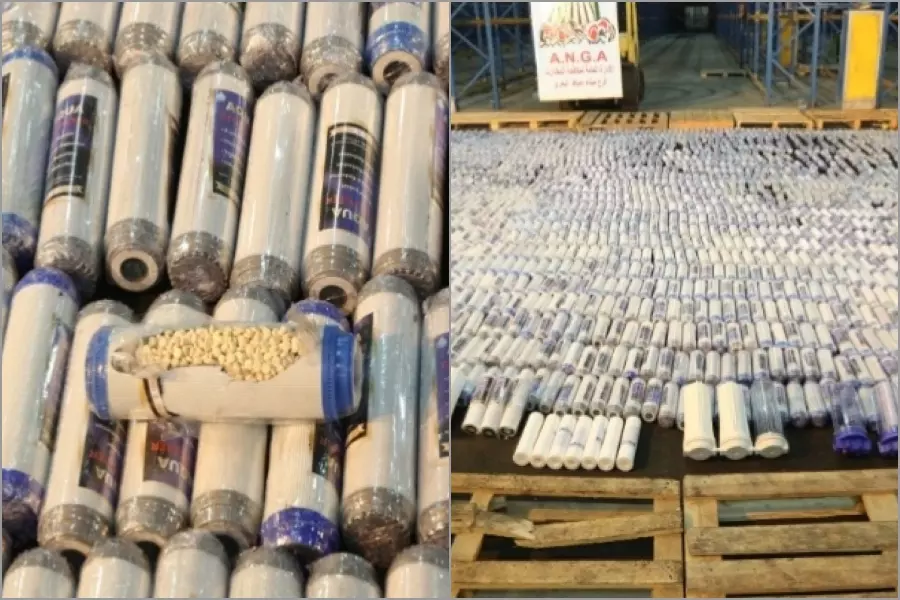 قدرت بـ 11 مليون حبة مخدر ... ضبط شحنة مخدرات ثالثة في ميناء مصري قادمة من سوريا