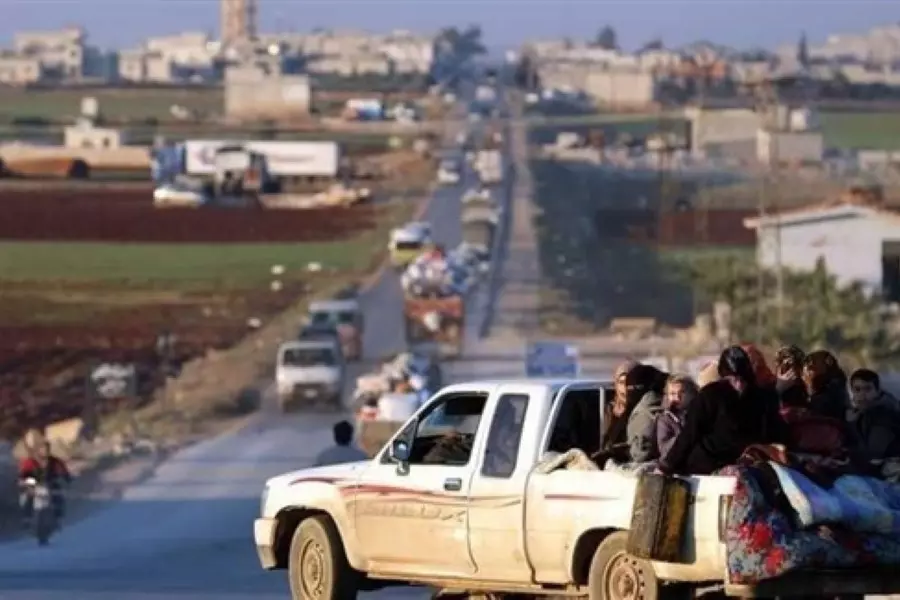 منسقو استجابة سوريا يوثق نزوح أكثر من 5314 عائلة خلال 24 ساعة من جبل الزاوية وسراقب