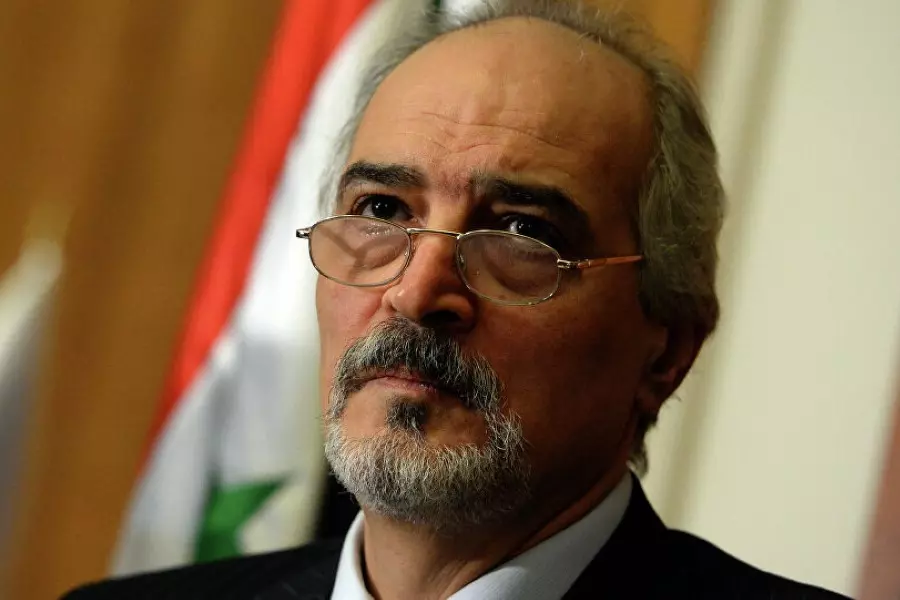 متباهياً بدعم الحلفاء ومزيفًا للحقائق .. "الجعفري" يتحدث عن هدف إيصال المساعدات عبر الحدود