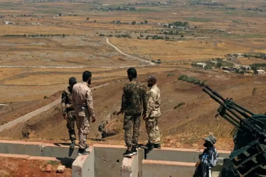 تسخين الجنوب السوري مقدمة الحرب