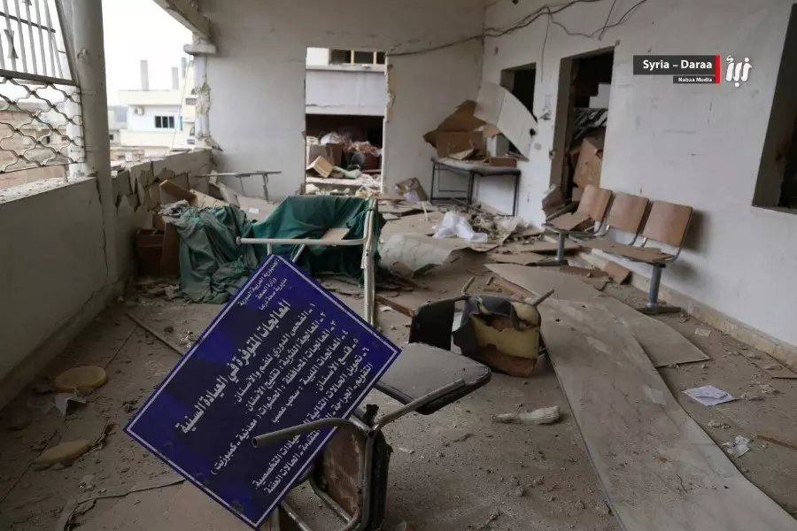 خروج مشافي عن الخدمة ... قصف عنيف ومكثف على درعا وريفها