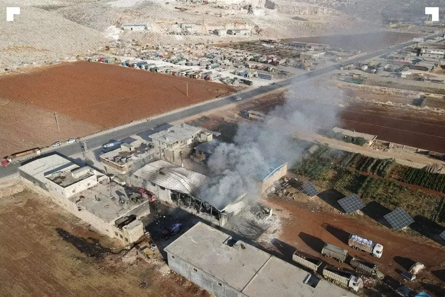 مصادر لـ "شام": قصف سرمدا بـ "أوامر روسية" واستهداف مخفر الشرطة هدفه ارتكاب مجزرة