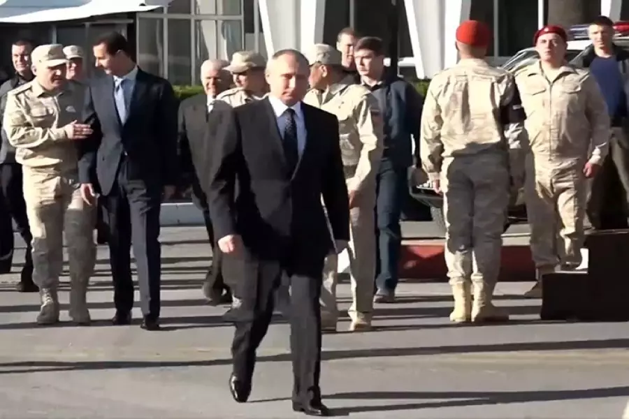 بوتين يعترف باستقلال "دونيتسك ولوغانسك" عن أوكرانيا ... والأسد يتذلل له