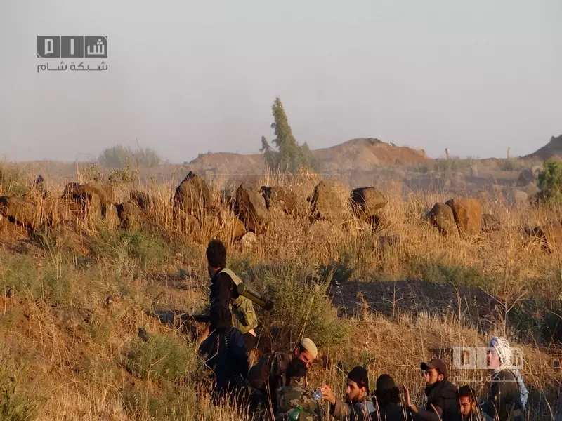 تنظيم الدولة ينسحب من قرية جدل بمنطقة اللجاة!!