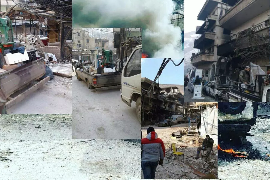 إرهابي الأسد و حزب الله يبدؤون حملة “تعفيش” بيوت أهالي وادي بردى