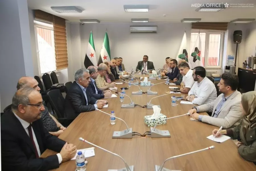 الائتلاف يجري اتصالات مع عدة جهات تركية لبحث أوضاع اللاجئين والمقيمين في تركيا