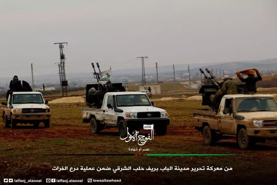 ثوار درع الفرات تواصل تقدمها وتحرر قريتين غرب مدينة الباب