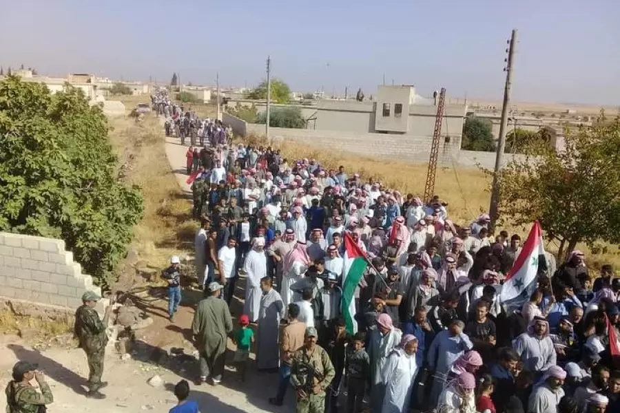 النظام يحشد مواليه حول النقاط التركية بريفي إدلب وحماة