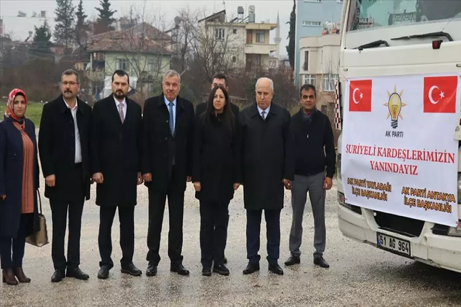 "العدالة والتنمية" يرسل مساعدات إنسانية إلى إدلب