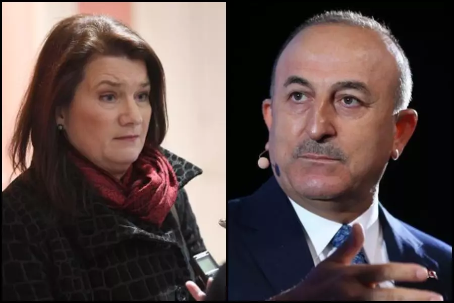 بسبب سوريا ... مشادة كلامية بين أوغلو ونظيرته السويدية باجتماع عقد بأنقرة