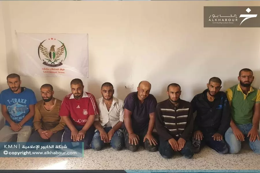 الجيش الوطني يلقي القبض على خليتين إرهابيتين بريف الحسكة