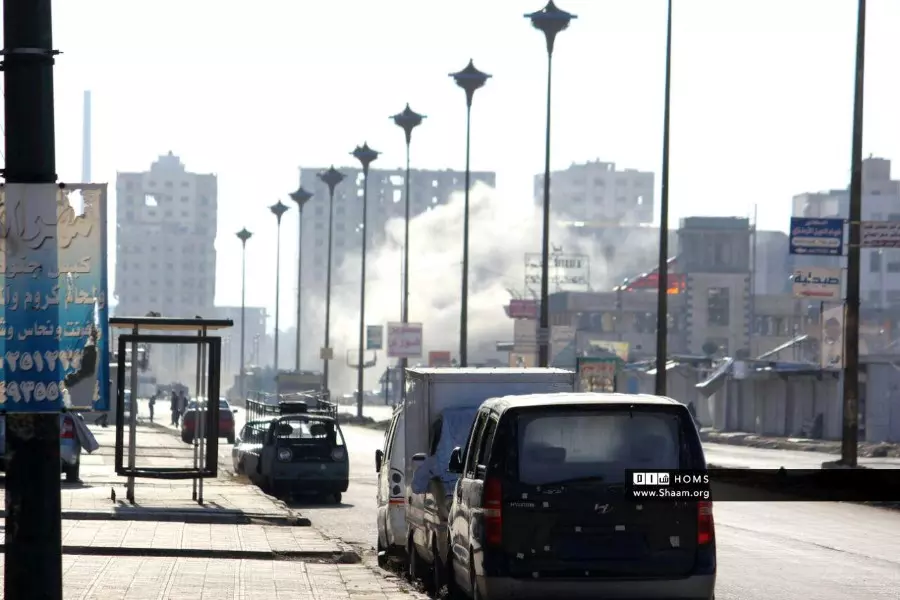 سقوط جرحى جراء قصف مفاجئ استهدف حي الوعر