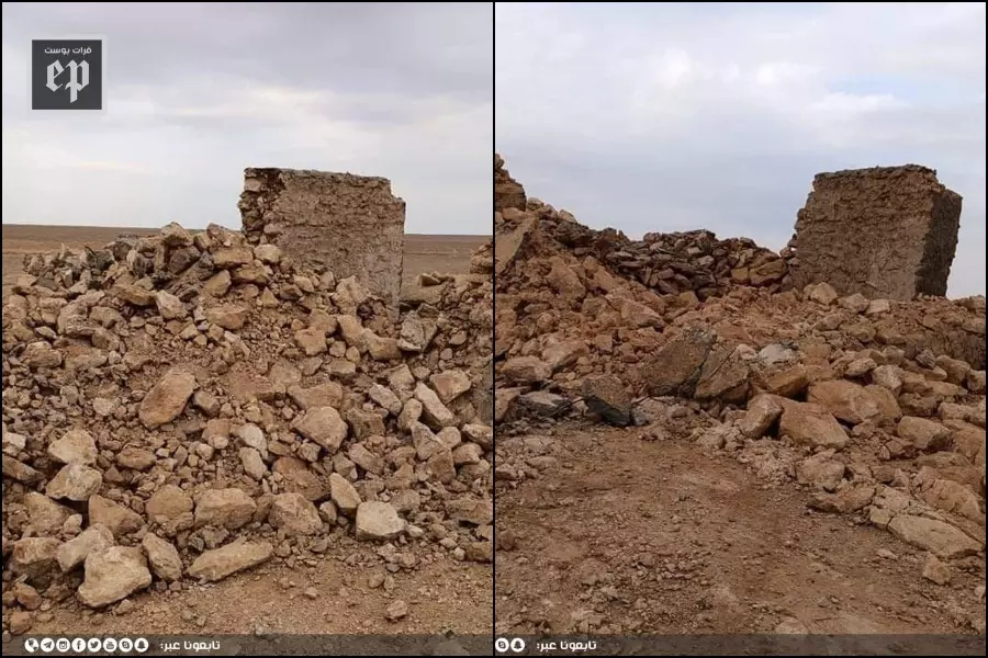 بذريعة ملاحقة "داعش" ... ميليشيا "قسد" تجرف منازل للمدنيين شرقي ديرالزور