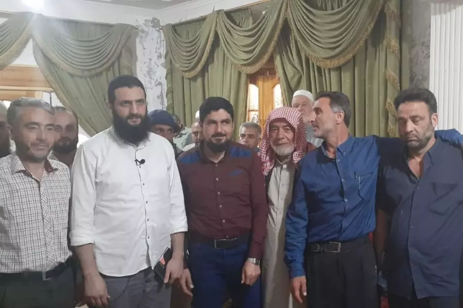 "الجولاني" يواصل تسويق نفسه كـ "حاكم إدلب" وهذه المرة من "جبل الزاوية"