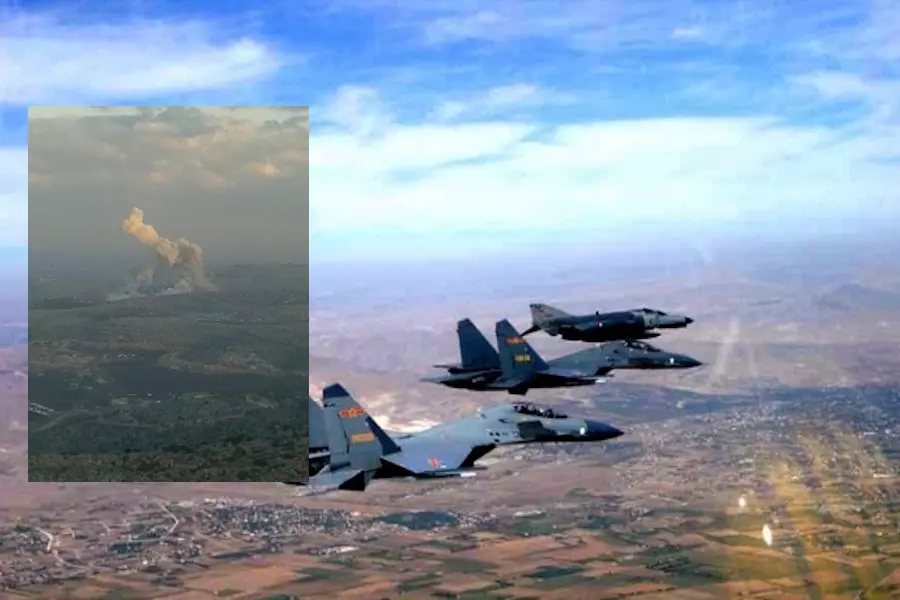 عشرات الشهداء و الجرحى .. غارات عنيفة تطال مقراً لـ"فتح الشام" في سرمدا