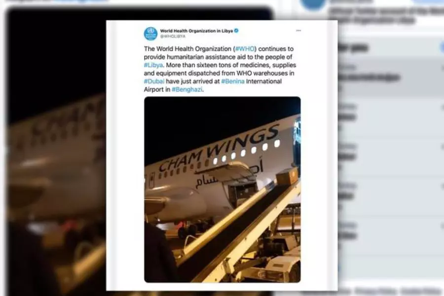 "الشبكة السورية" تدين استخدام "الصحة العالمية" لشركة "أجنحة الشام" للطيران وتطالبها بالاعتذار