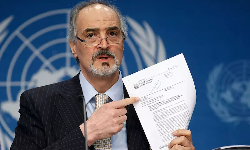 الجعفري يتهم تركيا بارتكاب جرائم ضد اللاجئين السوريين الذين تسببت بتهجيرهم بدعمها للارهاب!؟