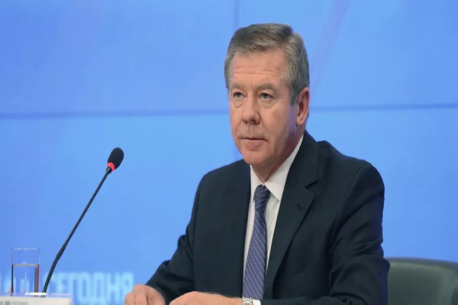 مندوب روسيا بجنيف يأمل إعلان اللجنة الدستورية شهر سبتمبر المقبل