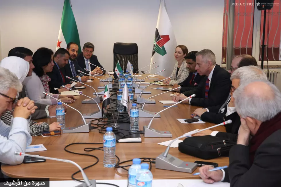 الائتلاف يحتج على دعم الولايات المتحدة لـ pyd ضد الجيش الحر