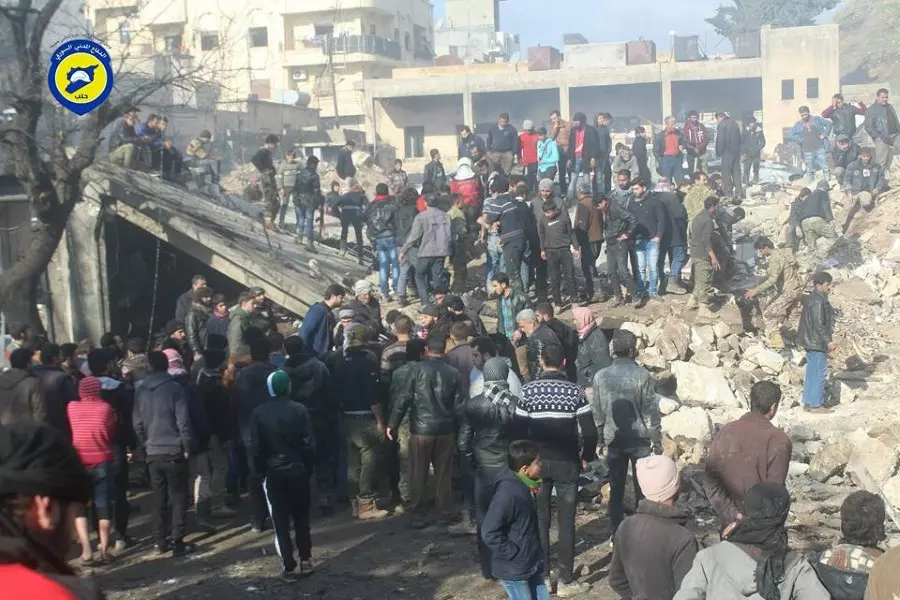 الائتلاف يدين التفجير الإرهابي الذي تسبب بمجزرة في اعزاز