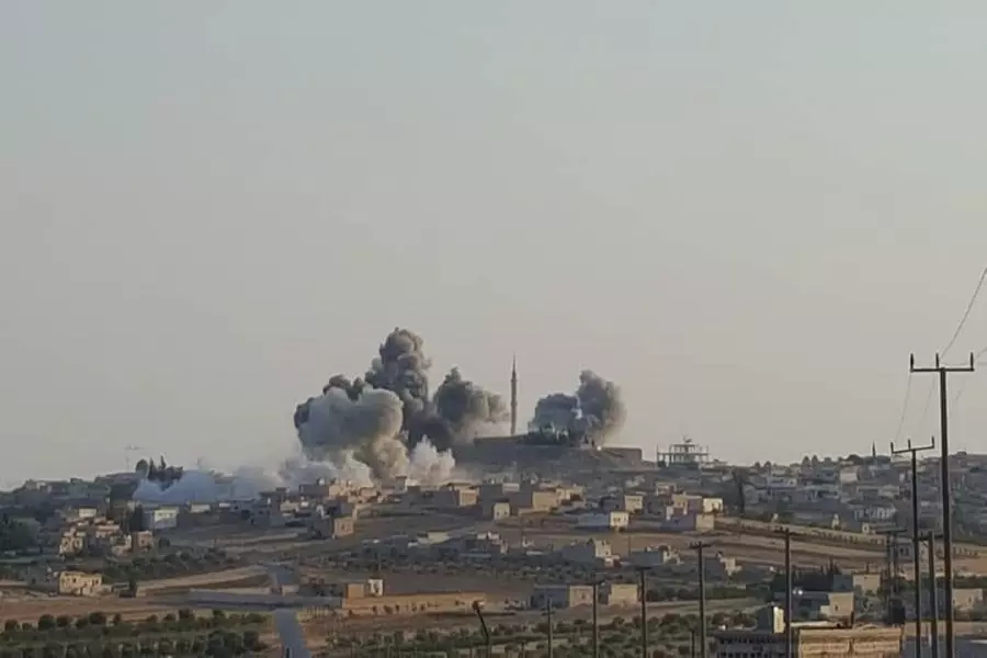 كأنها القيامة أو حرباً عالمية .. روسيا تواصل تدمير ريف إدلب والقصف لايتوقف