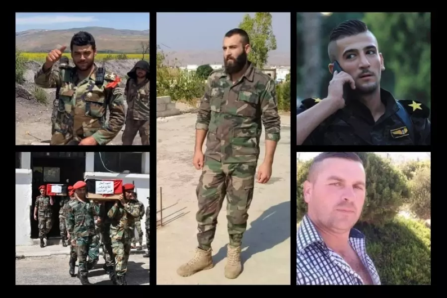 صفحات موالية تنعي ضباط برتب عالية في مصياف وحمص