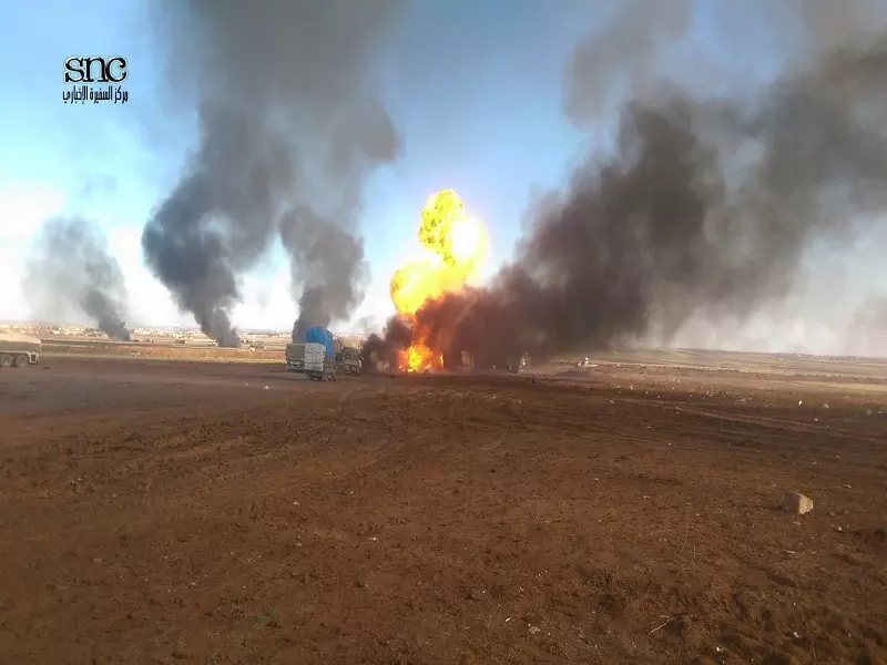 الطائرات الروسية تساند تنظيم الدولة من جديد ... غارات جوية على نقاط الثوار بريف حلب الشمالي