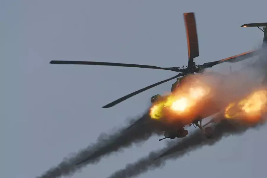 روسيا تنهي اختبارات مروحية هجومية بعد تجربتها على أجساد السوريين