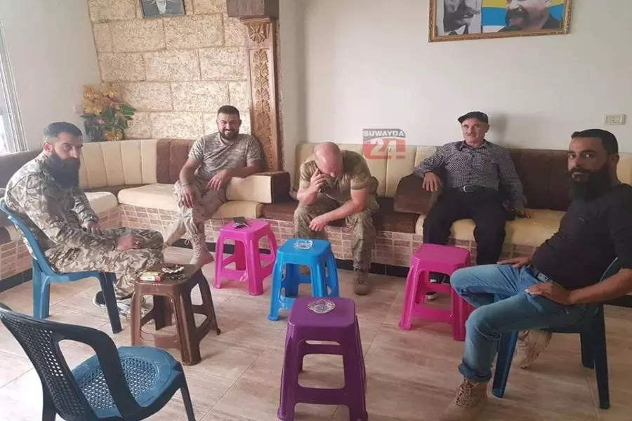 وفد روسي يجتمع مع فصائل محلية في السويداء لتهدئة الأوضاع دون التوصل لأي اتفاق