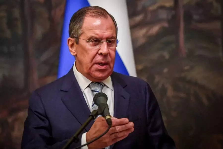 لافروف يدعو الأمم المتحدة للمساعدة في إعادة إعمار مادمرته طائرتهم في سوريا